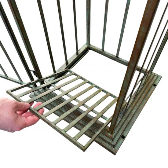 DanDiBo Metal Garden Trellis Rose Column Rose Tower 230 cm Climbing Column 93970 Trellis Rose Column Garden Climbing Aid Outdoor