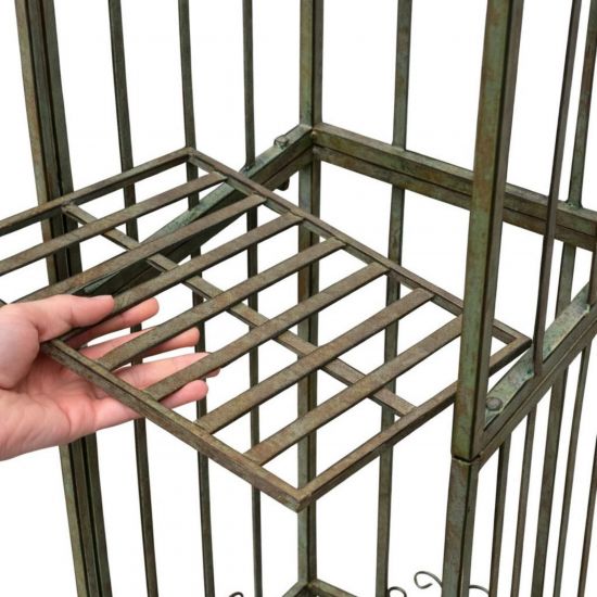 DanDiBo Metal Garden Trellis Rose Column Rose Tower 230 cm Climbing Column 93970 Trellis Rose Column Garden Climbing Aid Outdoor