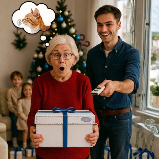 DanDiBox Surprise Box Gift Box with Lid Animal Sounds Funny Gift Idea Christmas Gift