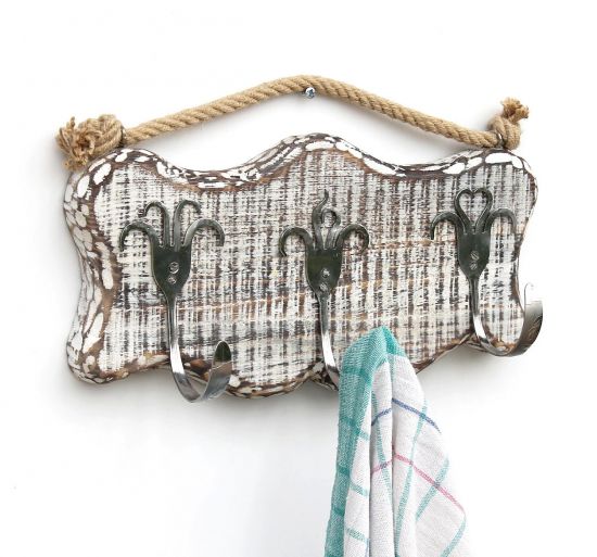 DanDiBo towel hook towel rail 93911 towel rail kitchen wooden hook rail vintage coat rack rail coat hook rail handmade