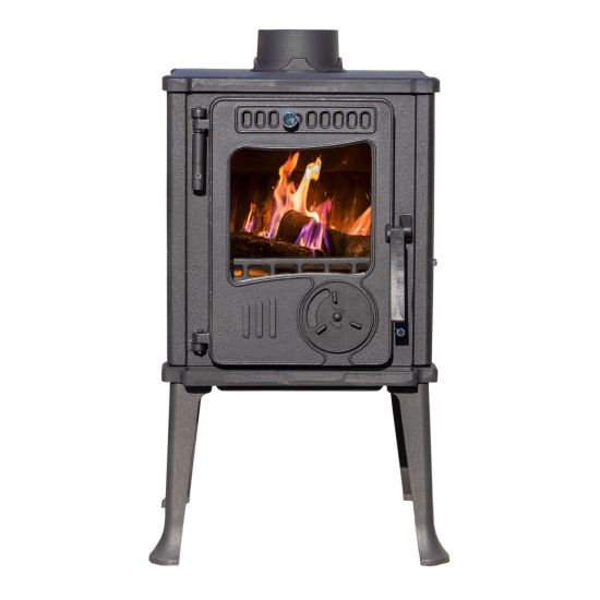 EEK A+ Stove cast iron stove antique wood Guca Iskra wood stove small 6 kW fireplace cast iron stove permanent fire workshop stove hut stove heating stove