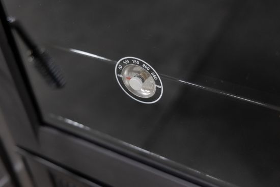 Kaminofen mit Backfach und Herdplatte 4013 Schwarz Holzofen 8 kW Holz Ofen Mehrfachbelegung Kamin Heizofen Küchenherd