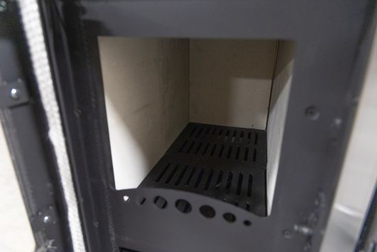 Kaminofen mit Backfach und Herdplatte 4050 Lotus Inox Schwarz Holzofen 11 kW Holz Ofen Mehrfachbelegung Kamin Heizofen Küchenherd
