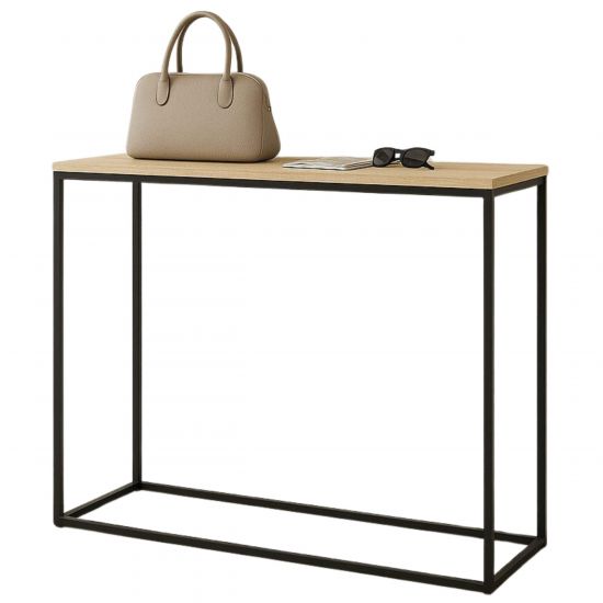 DanDiBo Console Table Narrow Metal Modern 100x80x30 cm Sideboard End Table 96636 Entryway Table Sofa Table