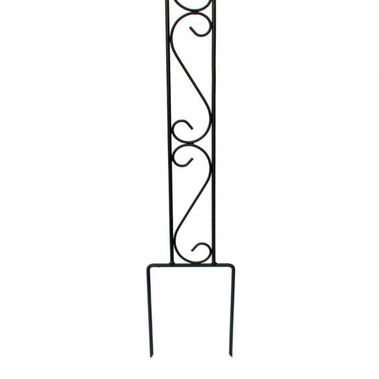 Preview: DanDiBo Plant Support Trellis Metal 135 cm Ground Spike Classic Garden Stake Climbing Support Plant Holder Trellis Column Garden Flower Stake