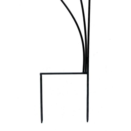 Preview: DanDiBo Plant Support Climbing Trellis Metal 140 cm Ground Stake Gracia Garden Stake Trellis Climbing Plants Flower Holder Garden Column Flower Stake