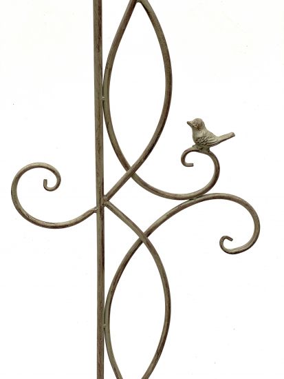 DanDiBo climbing aid metal trellis 135 cm 93999 Climbing aid ground plug flower holder trellis column