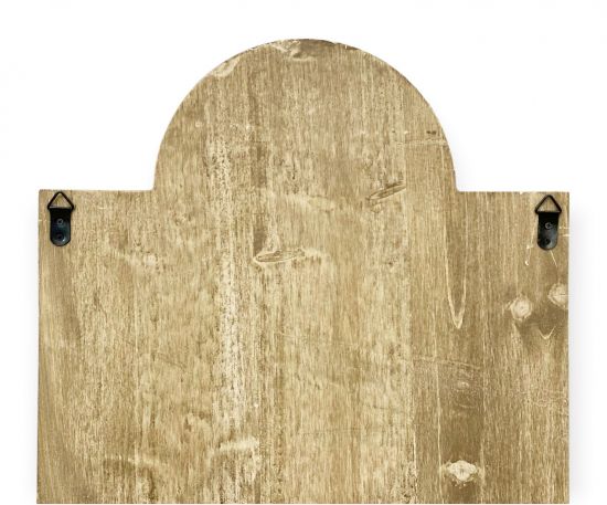 DanDiBo Schlüsselbrett Holz Vintage Wand Hakenleiste mit 15 Haken Braun 96210 Schlüsselhalter Schlüsselleiste Schlüsselboard