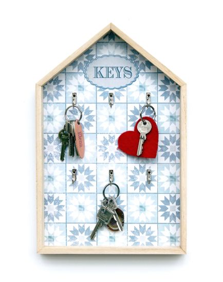 Schlüsselkasten Weiß Holz Keys 32594 Schlüsselbox Schlüsselschrank Landhaus Vintage Shabby Chic