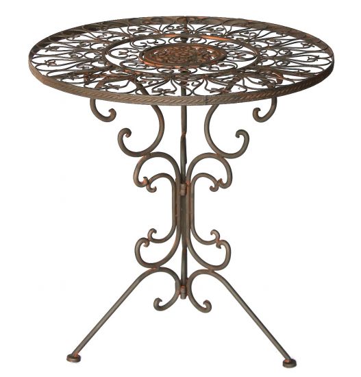 DanDiBo table bistro table antique round garden table metal 1792 iron table balcony table vintage