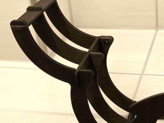 DanDiBo Toilettenpapierhalter Schaf Wand Schwarz Holz Toilettenrollenhalter WC Rollenhalter Ersatzrollenhalter Klopapierhalter