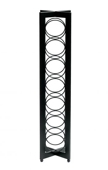 DanDiBo Design Weinregal Metall Schwarz Stehend 96323 X 80 cm Flaschenregal Flaschenständer Flaschenhalter Wein Regal