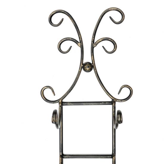 Preview: DanDiBo Wine Rack Wall Metal Bottle Rack Narrow Shelf 6 Bottles 568 Wine Rack Wine Bottle Rack Bar Wine Shelf Beverage Rack Bottle Holder