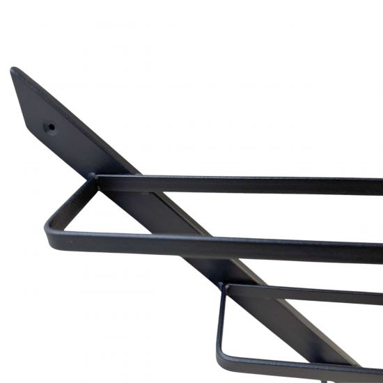 Preview: DanDiBo Weinregal Wand Metall Schwarz Flaschenregal Hängend Regal 7 Flaschen Diagon Rechts 100 cm  Wine Rack Weinflaschenregal Bar Wein Regal Getränkeregal Flaschen