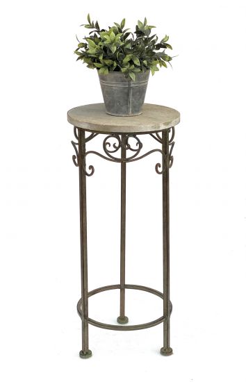Blumenhocker Malega 11135 Blumenständer 64cm Rund Blumensäule Beistelltisch
