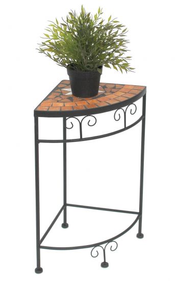 DanDiBo flower stool mosaic corner shelf 52 cm flower stand 12013 side table plant stand mosaic table corner