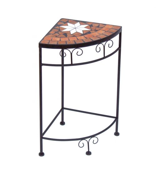 DanDiBo flower stool mosaic corner shelf 52 cm flower stand 12013 side table plant stand mosaic table corner