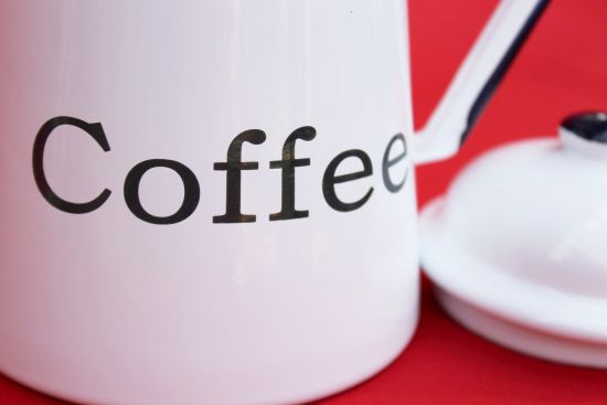 Kaffeekanne 578TB Coffee emailliert 22cm Wasserkanne Kanne Emaille Nostalgie Teekanne