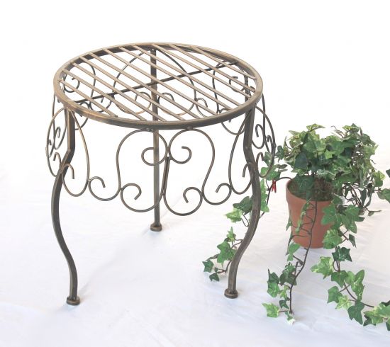 Blumenhocker 140129 XL Blumenständer 35cm Pflanzenständer Hocker Beistelltisch Tisch