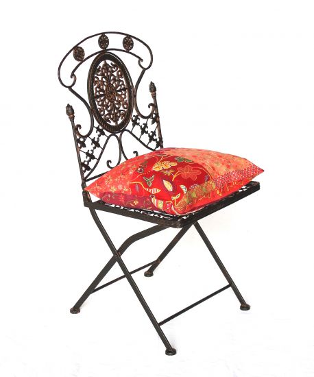 Gartenstuhl Metall Avis 1840 Metallstuhl Bistrostuhl Stuhl Garten Vintage Eisen Nostalgie Eisenstuhl Braun Antik
