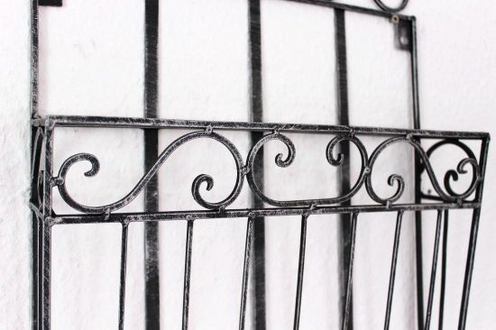 Wall shelf Magazine rack 09913 Magazine holder 38 cm Kitchen shelf Newspaper holder