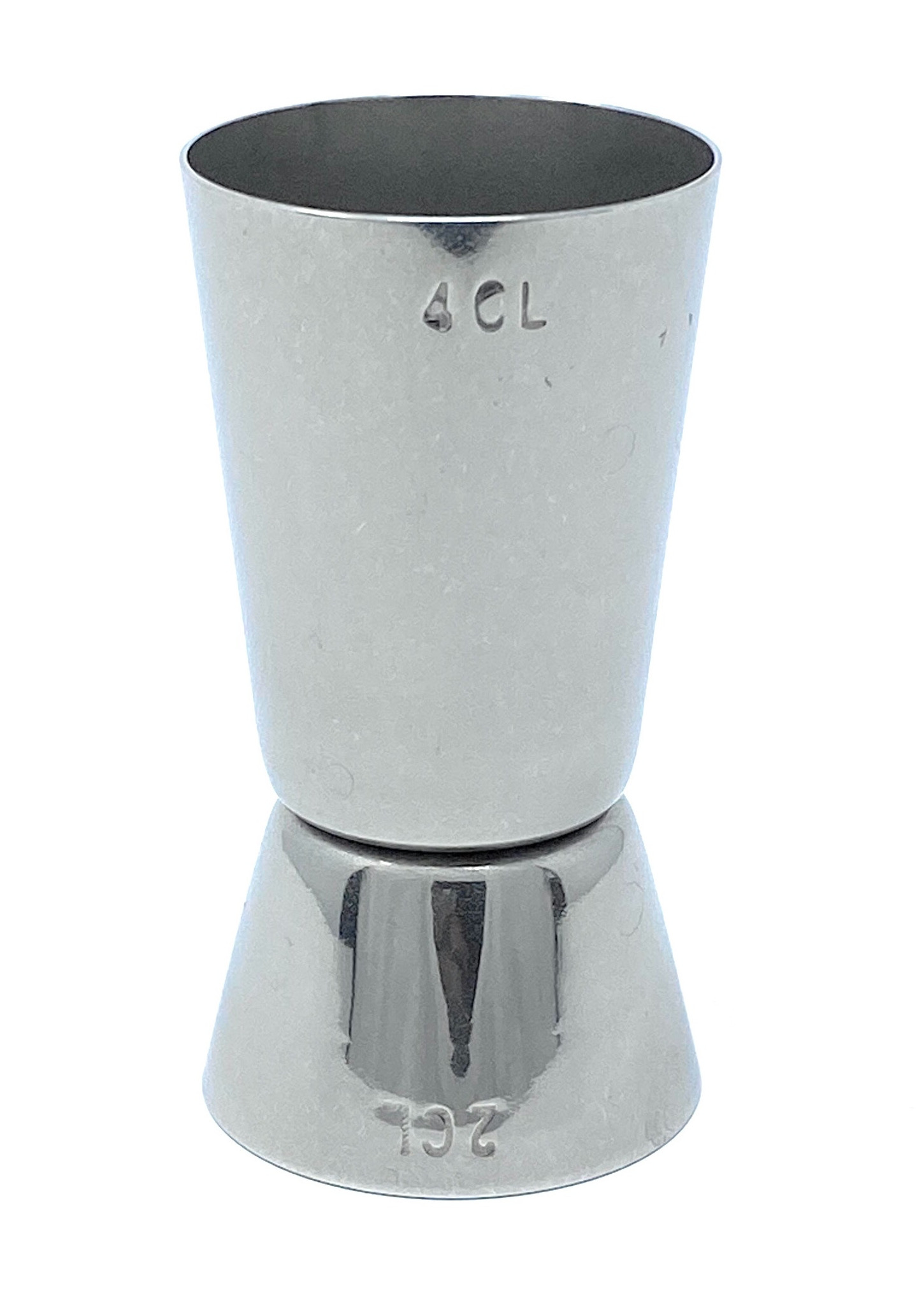Jigger Doseur Cocktail 2 Pièces - Acier Inoxydable 304 - Mesures 2 Cl Et 4 Cl - Pour Gin, Whisky, Vodka - Accessoire Bar