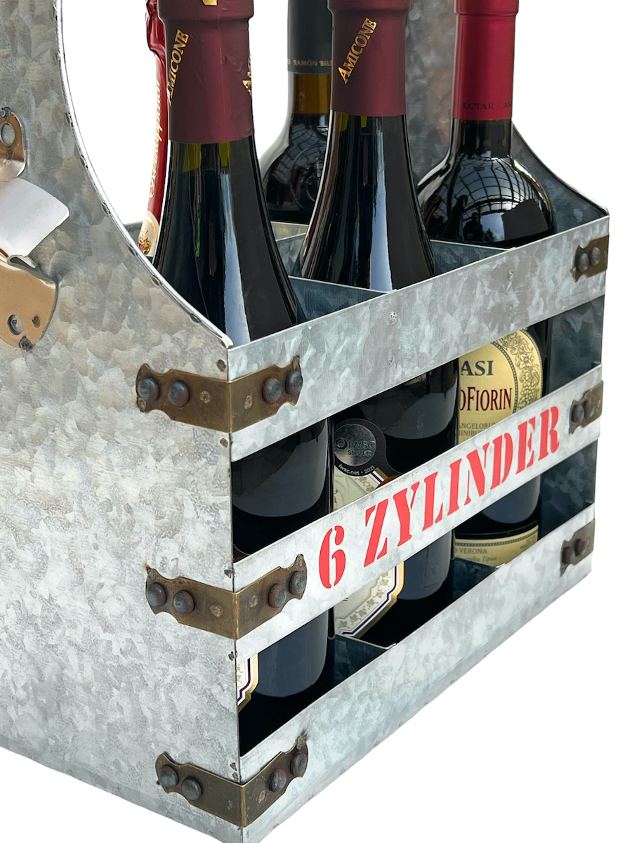 DanDiBo Bierträger Metall mit Öffner 96403 Flaschenträger 6