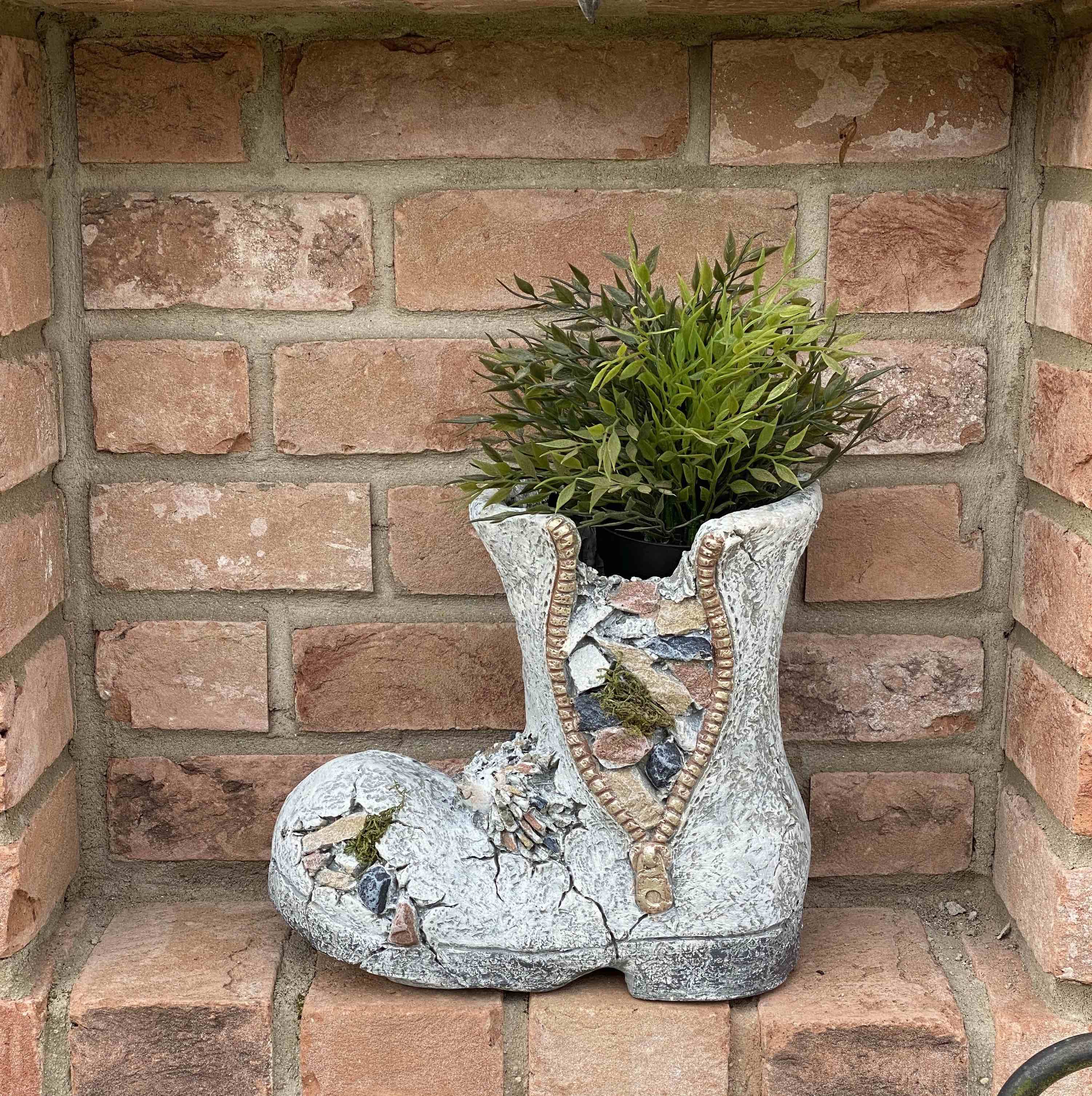 blumenkasten grau 50 cm Beton Blumenkasten grau, lnglich