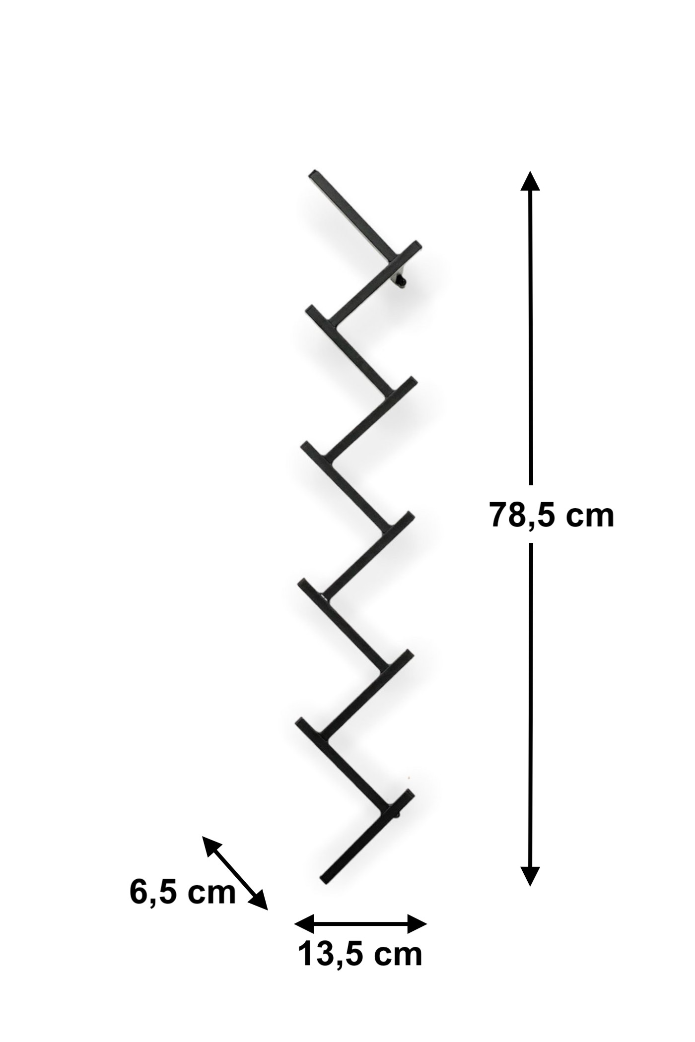 Türgarderobe mit 5 Haken - Türhakenleiste für