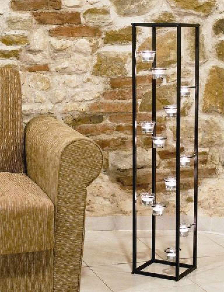 Light column Candle holder 100cm tea light stand for 12 tea lights 93004 Candle