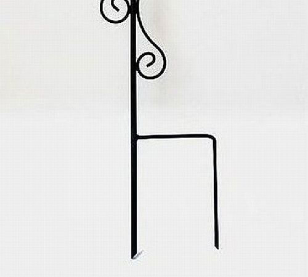 Rankhilfe mit 2 Halter Rankgitter aus Metall H-145cm B-30cm Kletterhilfe 2 Haken