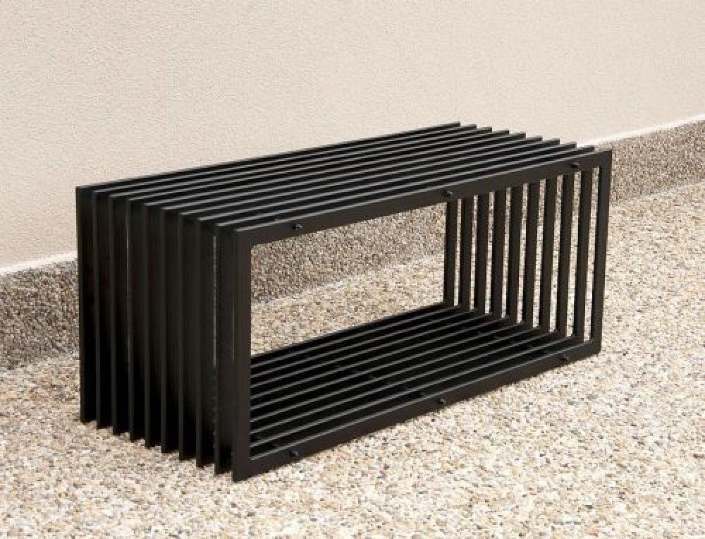Firewood rack D-Stil Firewood stand 100cm Basket for firewood Shelf for firewood