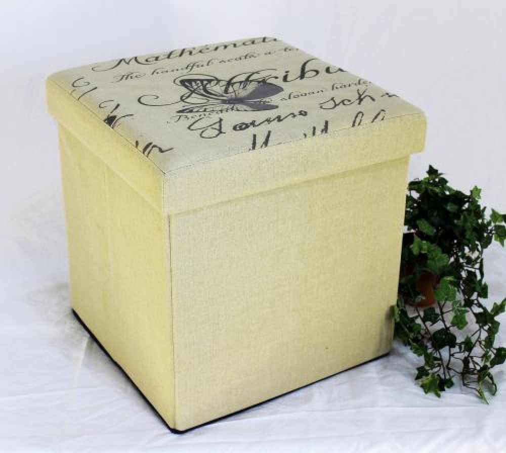 Stool Foldable seat 2148 Storage box 40cm Cube Trunk Basket