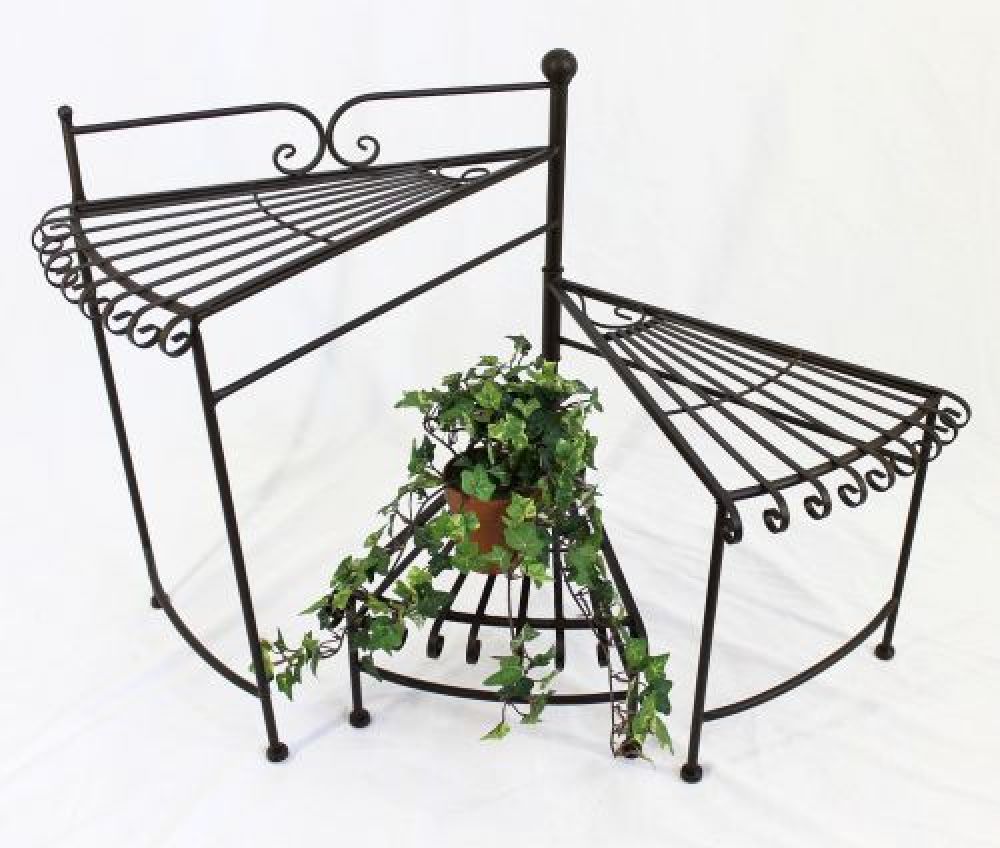 Blumentreppe DY11-12020 Blumenständer 64cm Pflanzenständer Hocker Blumenhocker