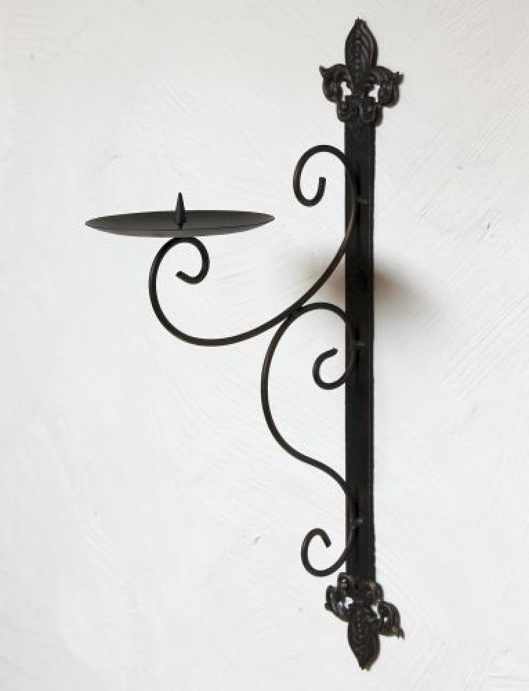 Wandkerzenhalter 12111 Kerzenhalter aus Metall Wandleuchter 47cm Kerzenleuchter
