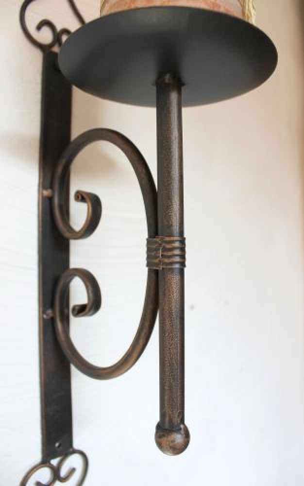 Candelabra 12110 Candle holder made from metal Sconce 41cm Candlestick