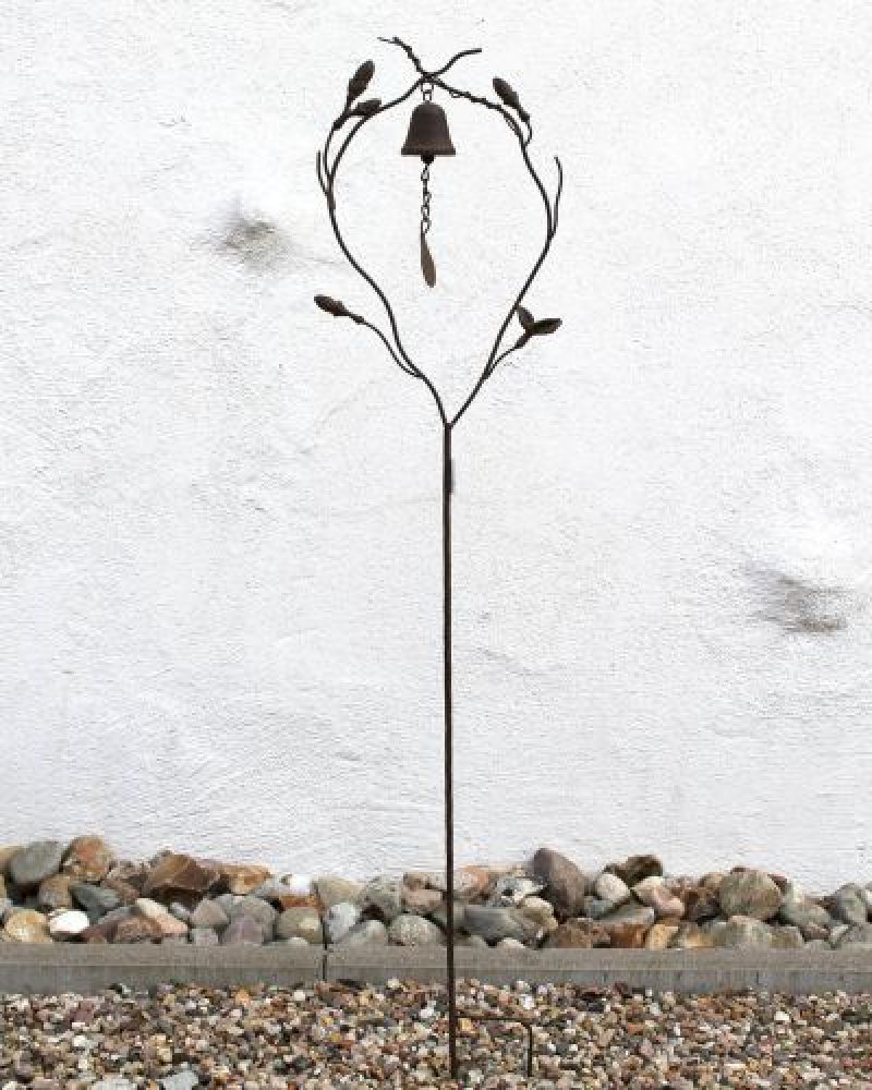 Climbing aid with bell JD2-12020 Metal trellis H-130 cm W-28 cm Climbing aid