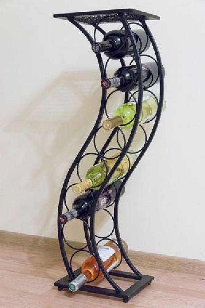 Weinregal Blumensäule Elegance 80cm Flaschenständer Flaschenhalter Blumenständer
