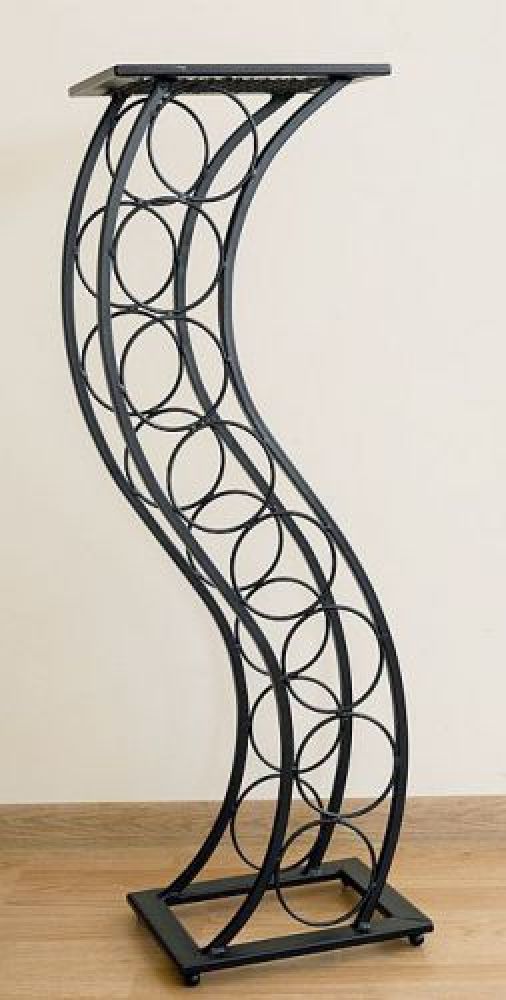 Weinregal Blumensäule Elegance 80cm Flaschenständer Flaschenhalter Blumenständer