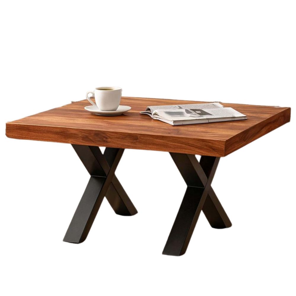 DanDiBo 2x Bankgestell Metall Schwarz 43 x 40 cm Bank Füße Bankbeine 96666 Bankkufen Couchtisch Tisch Beine Tischgestell