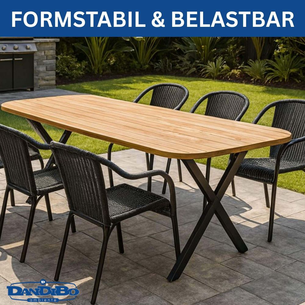 DanDiBo 2x Metal Table Legs Black 72 x 68 cm Table Frame Height Adjustable 96667 Table Legs Furniture Legs Table Runners Dining Table Legs