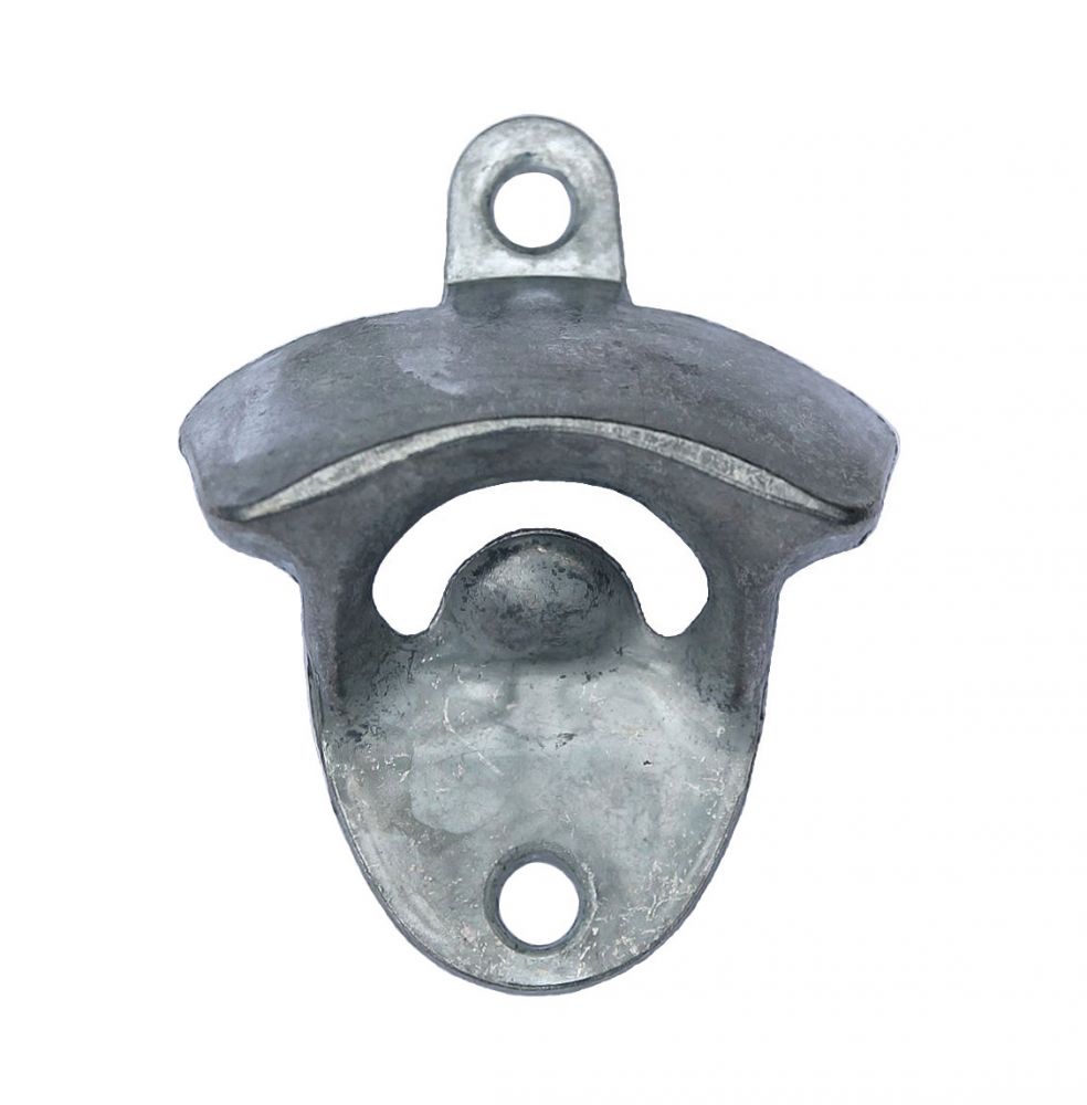 DanDiBo 6 x Wandflaschenöffner Metall Flaschenöffner Bierflasche Bieröffner Wand Wandmontage Bier Anbau Öffner Pub Kneipe