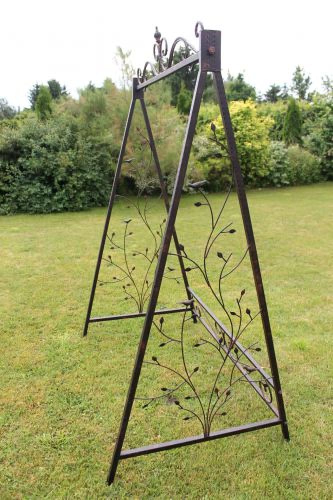 Frame for swing 1868 Hollywood swing Avis Wrought iron swing frame Hanging bench Hanging chair
