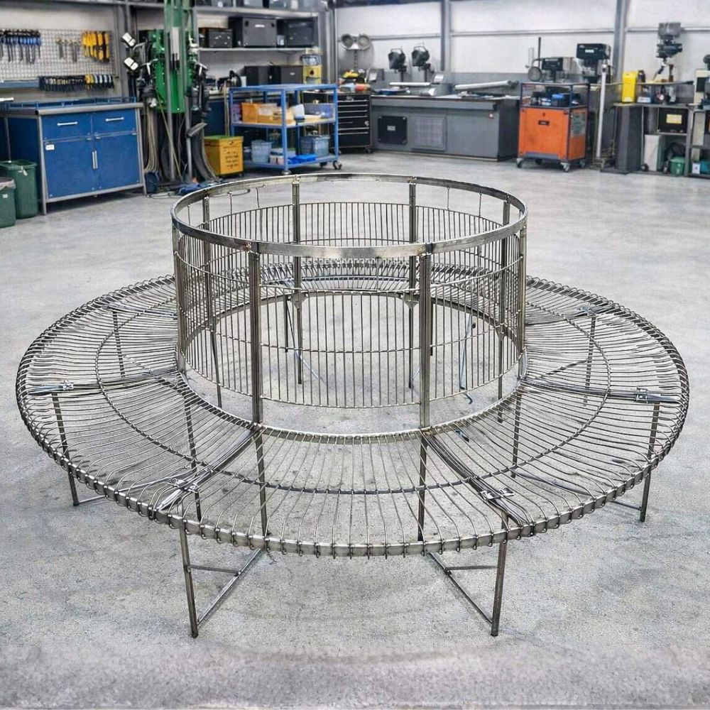 DanDiBo Baumbank Rund Wetterfest Metall D-200cm 96723 Gartenbank Rundbank Sitzbank Bank Schmiedeeisen Parkbank