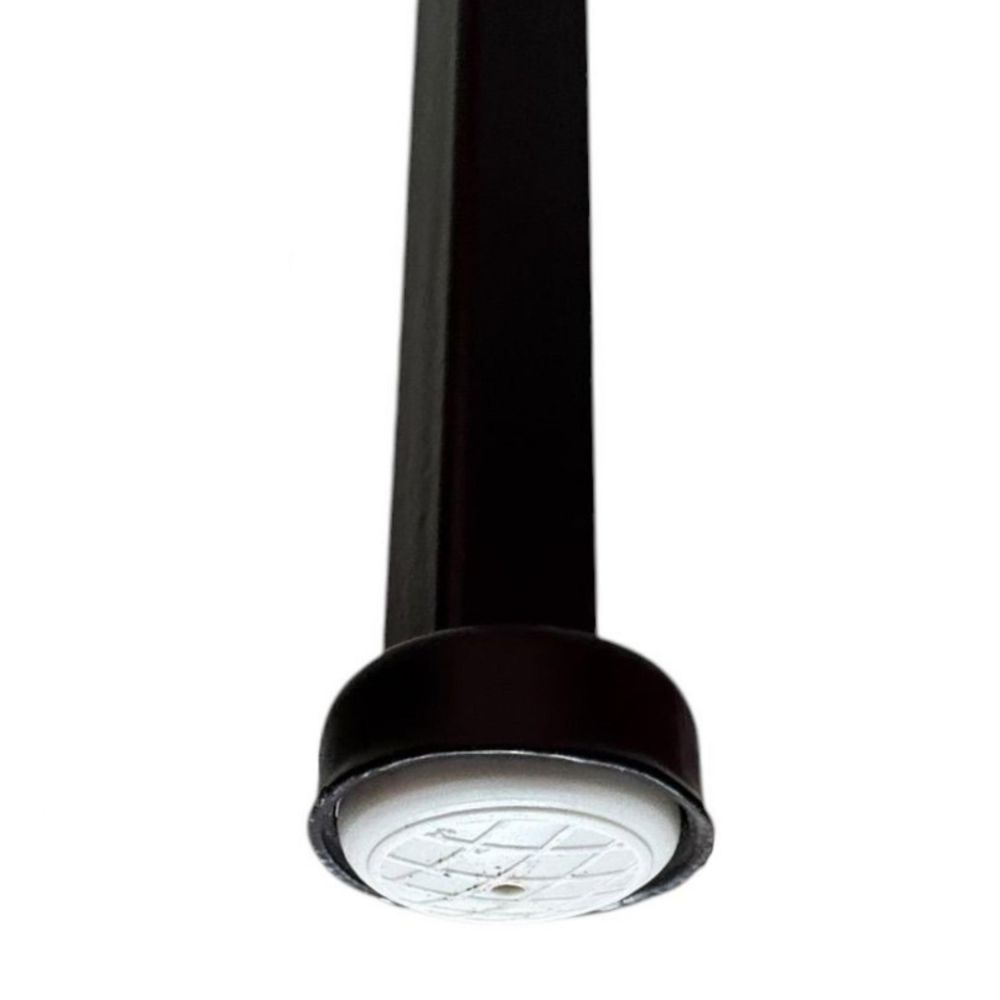 DanDiBo Blumenständer Metall Schwarz Eckig 96449 S 28 cm Pflanzenständer Blumenhocker Beistelltisch Blumensäule Modern Pflanzenhocker