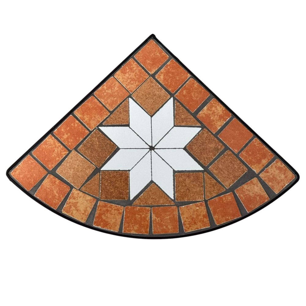 DanDiBo Mosaic Plant Stand Square 12013 S Outdoor Plant Stand 41 cm Flower Stool Outdoor Side Table Plant Stool
