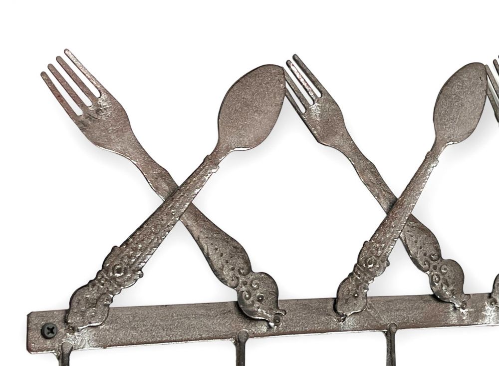 DanDiBo Handtuchhaken Handtuchleiste 96253 Handtuchhalter Küche Metall Hakenleiste Vintage Garderobenleiste Kleiderhakenleiste