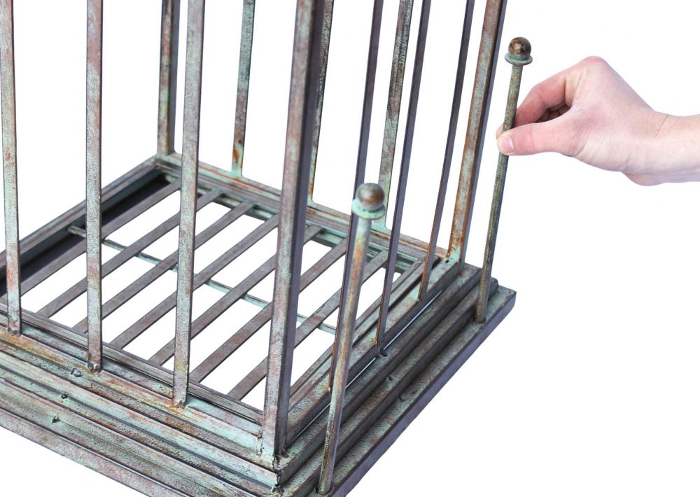 DanDiBo Metal Garden Trellis Rose Column Rose Tower 230 cm Climbing Column 93970 Trellis Rose Column Garden Climbing Aid Outdoor