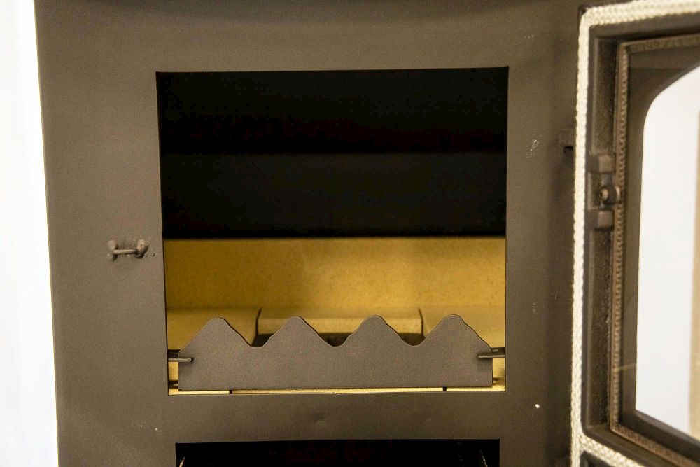 Kaminofen Holz CID Holzofen 7,5 kW Kamin Ofen Dauerbrandofen Werkstattofen Schwedenofen Hüttenofen Heizofen