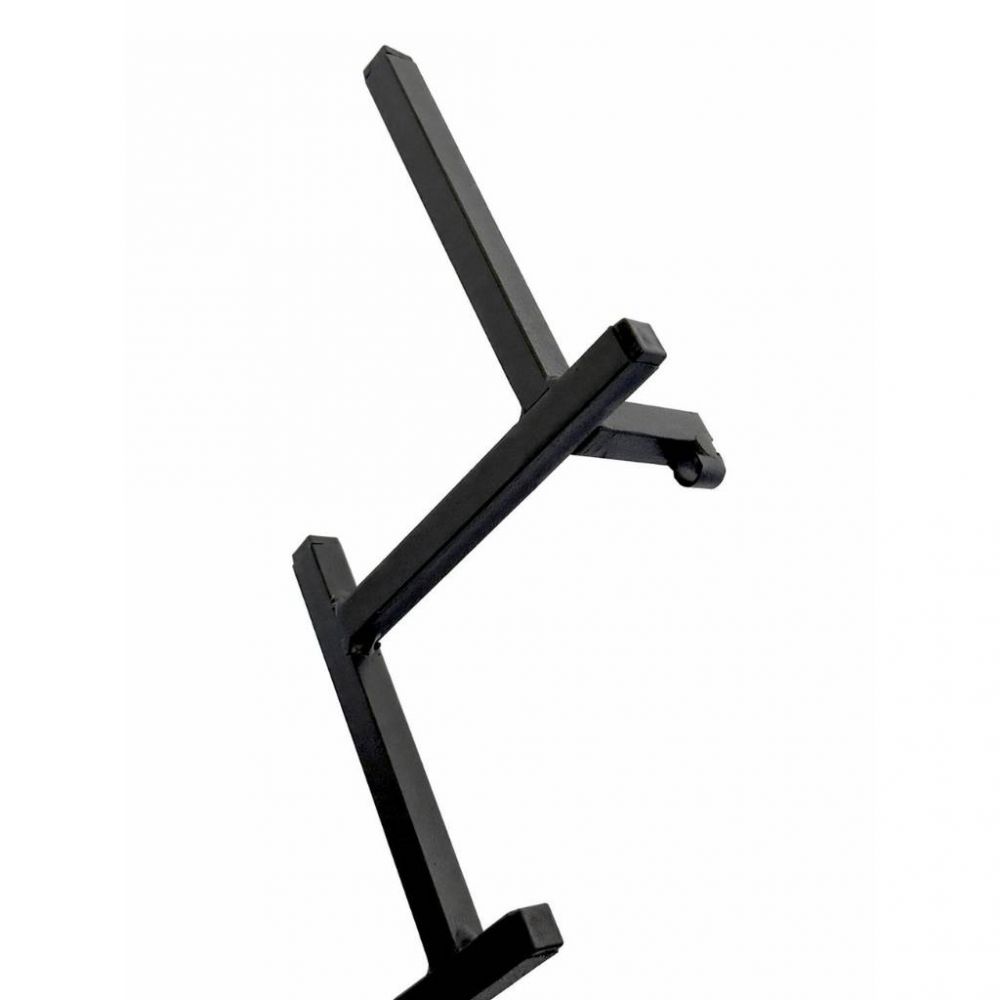 DanDiBo Wall Coat Rack Black Metal 96281 Hallway Wall Coat Rack with 10 Hooks Hook Rail 80 cm Modern Hallway Rack Hook Strip Coat Hooks